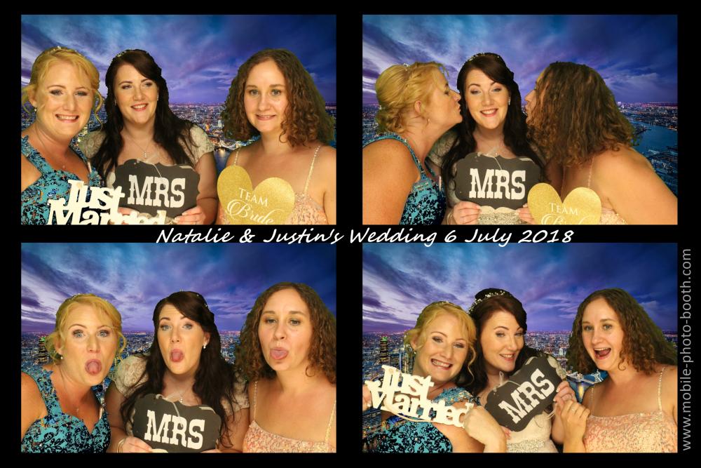 Natalie & Justin's Wedding | View more photos from the event at images.mobile-photo-booth.com/u/MobilePhotoBoothUK/Natalie-Justins-Wedding